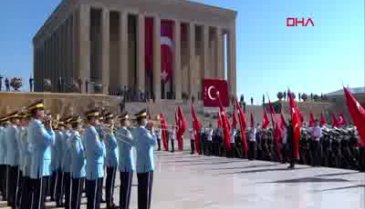 Anıtkabir'de duygulandıran görüntü