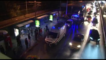 İstanbul'da araç içerisindeki şahsa silahlı saldırı