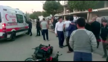 Bursa'da otomobil ile elektrikli bisiklet çarpıştı: 1 ağır yaralı