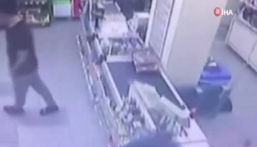 Maskeli market soyguncusu yakalandı