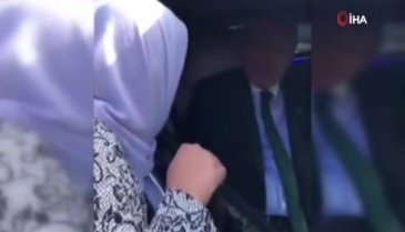 Cumhurbaşkanı vatandaşlarla sohbet etti