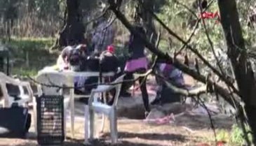 Bursa İznik'te bulunan mozaikli lahdi çıkarmak için çalışmalar sürüyor