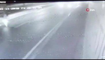 Lüks cip genç kıza çarpıp kaçtı