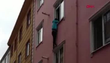 İstanbul'da ilginç görüntü! Sınav için ölümü göz aldı