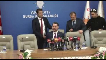 Berat Albayrak Bursa'da: "Türkiye artık şampiyonlar ligindedir"