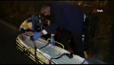 Bursa'da karşıya geçerken otomobil çarptı