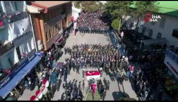 Bursalı şehit Ünal Olgun son yolculuğuna uğurlandı