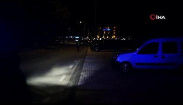 Bursa'da eli silahlı şahıs polisi alarma geçirdi