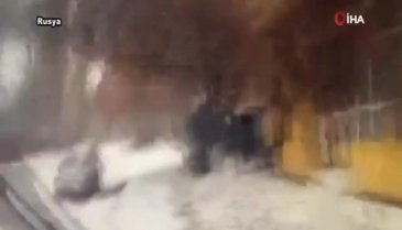 Cip çocuğa böyle çarptı