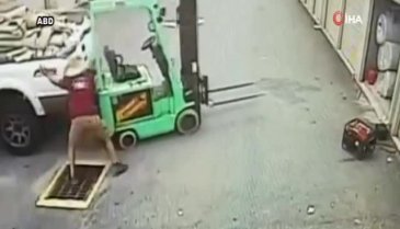 Korkunç ölüm böyle görüntülendi