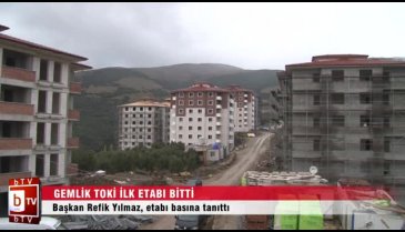 Gemliklilere müjde ! Toplu konut projesinin ilk etabı bitti