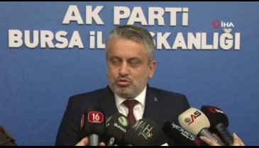 AK Parti Bursa İl Başkanı Salman'dan aday adaylığı açıklaması
