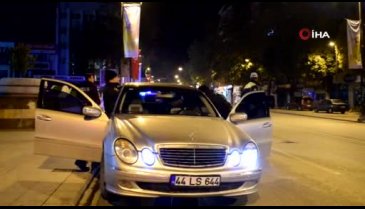 Dur ihtarına uymadı aracı bırakıp kaçtı