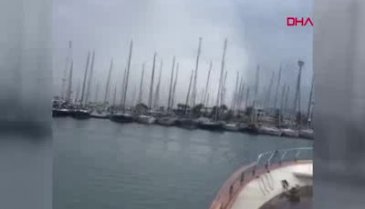 Marmaris'te çifte hortum paniği!