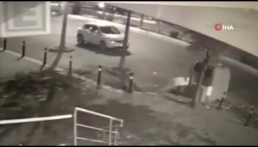 Otomobilde infaz kameraya yansıdı