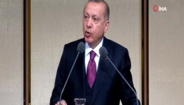 Erdoğan, 48. Muhtarlar Toplantısı'nda konuştu