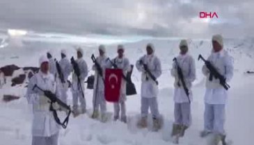 Kato Dağı'nda operasyondaki Mehmetçiklerden 'Öğretmenler Günü' mesajı