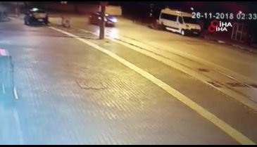 Bursa'daki ölümlü motosiklet kazası kameraya böyle yansıdı