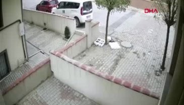 Helikopterin düşme anı kamerada