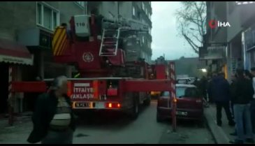 Bursa'da lokanta bacasında yangın