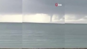 Kos'taki hortum Bodrum'dan da görüldü