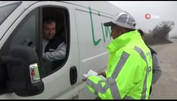Bursa'da kış lastiği takmayanlara ceza yağdı