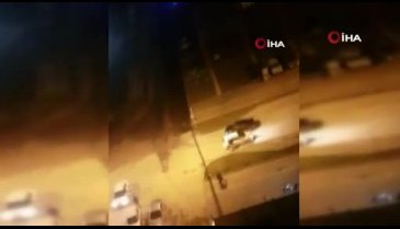 Bursa'da yol verme cinayeti kamerada