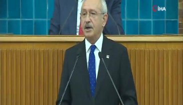 CHP lideri Kılıçdaroğlu parti grubunda konuştu