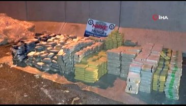 Erzincan'da 500 kilogram eroin ele geçirildi