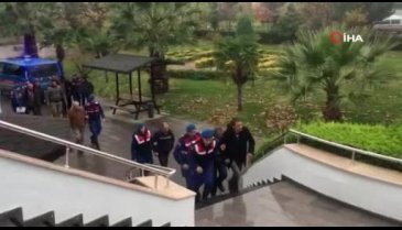 Bursa'da jandarmadan definecilere suçüstü operasyon