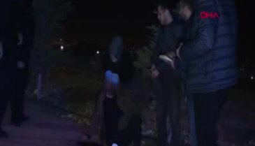 Üniversite kampüsünde 'satırlı' kavga!