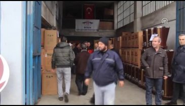 Bursa'da ihtiyaç sahipleri için 400 soba bağışı