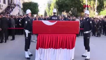 Şehit Emniyet Müdürü Altuğ Verdi'ye son görev