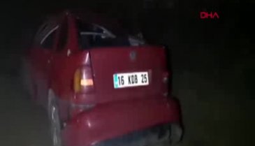Bursa'da otomobil uçuruma devrildi: 2 yaralı