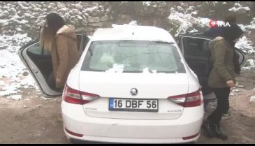 Bursa Keles'te kimsesizlere liseliler sahip çıkıyor