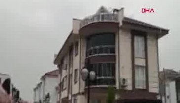 Bursa'da çamaşır makinesinden çıkan yangında ev sahibi hastanelik oldu
