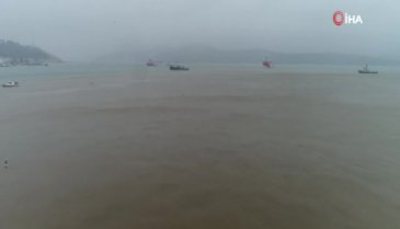 Boğaz çamura bulandı!