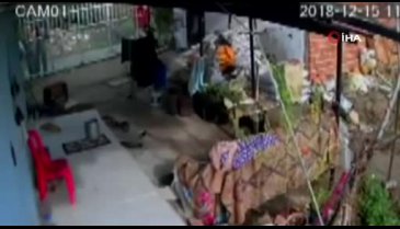 Kore gazisini kandırıp evini soydular