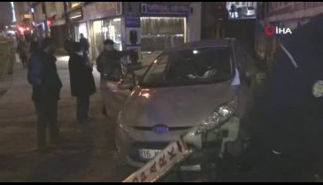 Bursa'da telefon santralinin üzerine düştüğü yaya ağır yaralandı