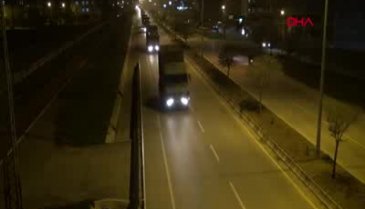 Suriye sınırına sevkiyat devam ediyor