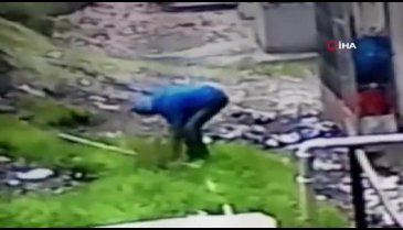 Hırsıza sopalı dayak
