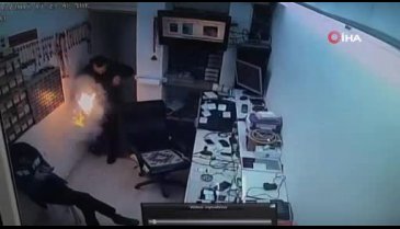 Bursa'da patlayan batarya yürekleri ağızlara getirdi