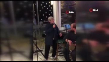 Canan Karatay şarkı söyledi