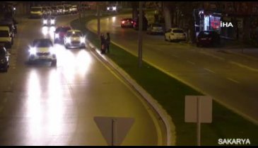 Trafik kazaları MOBESE kameralarına yansıdı
