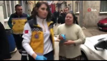Bursa'da soba kovasında unutulan köz, yangına neden oldu