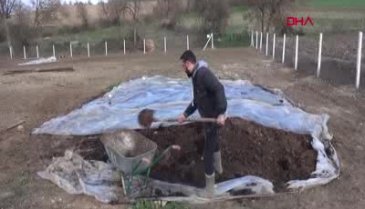 Babasını kanserden kaybedince, Bursa'da organik besin için solucan gübresi tesisi kurdu