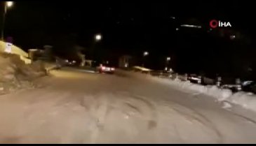 Uludağ'da drift yapanlara ceza yağdı