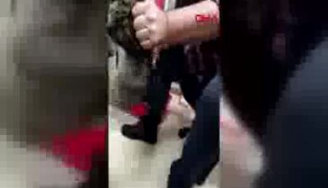 İşadamı kediyi sopayla dövdü; dehşet anları kamerada