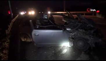 Bursa'da 140 kilometre hızla gelen ölüm