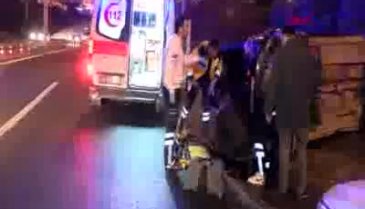 Gece yarısı korkunç kaza!